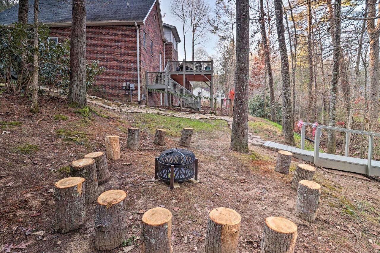 Private Hendersonville Hideaway With Fire Pit! Eksteriør billede